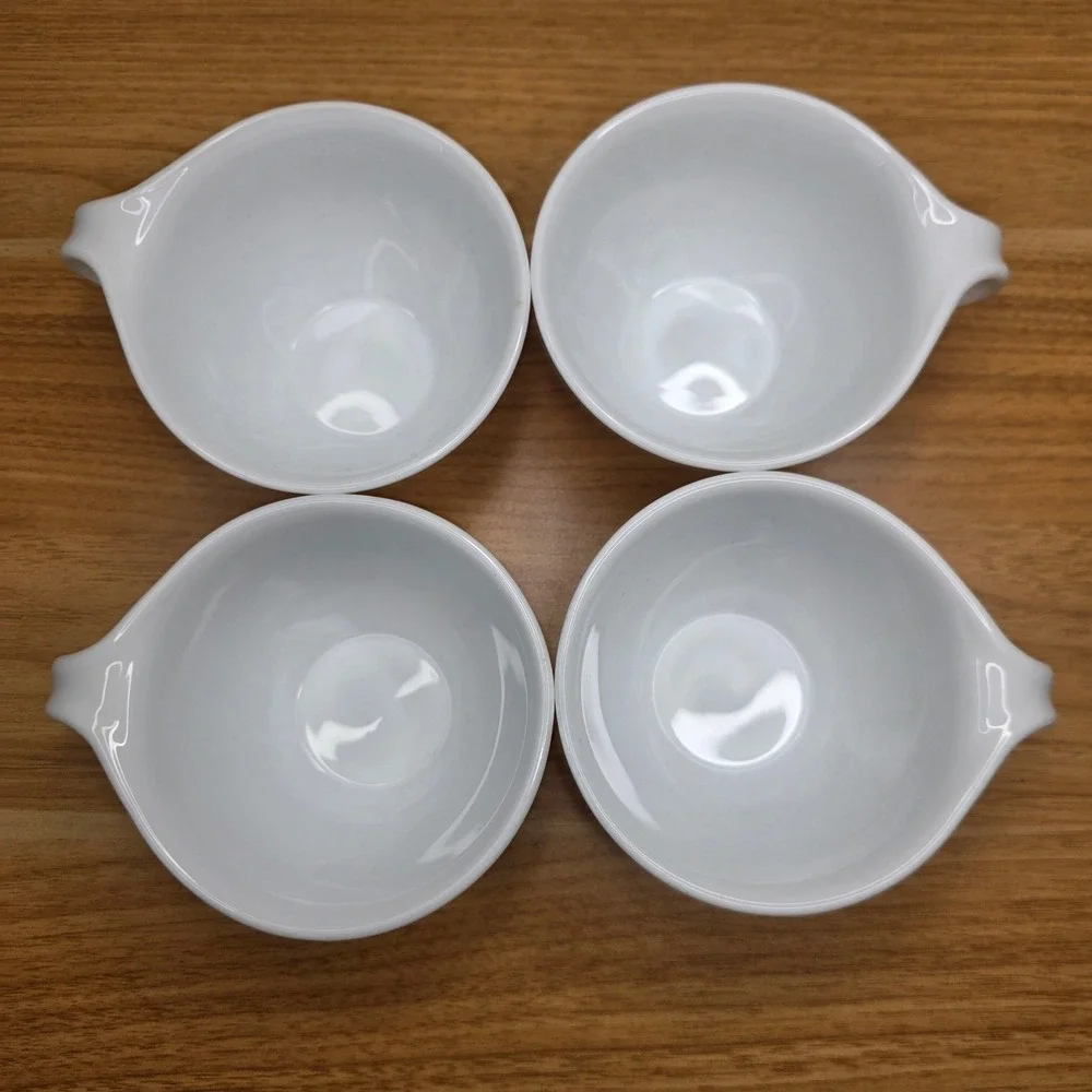 Set of 4 Vintage Corelle Crazy Daisy Spring Blossom Hook Handle Coffee Tea Cups